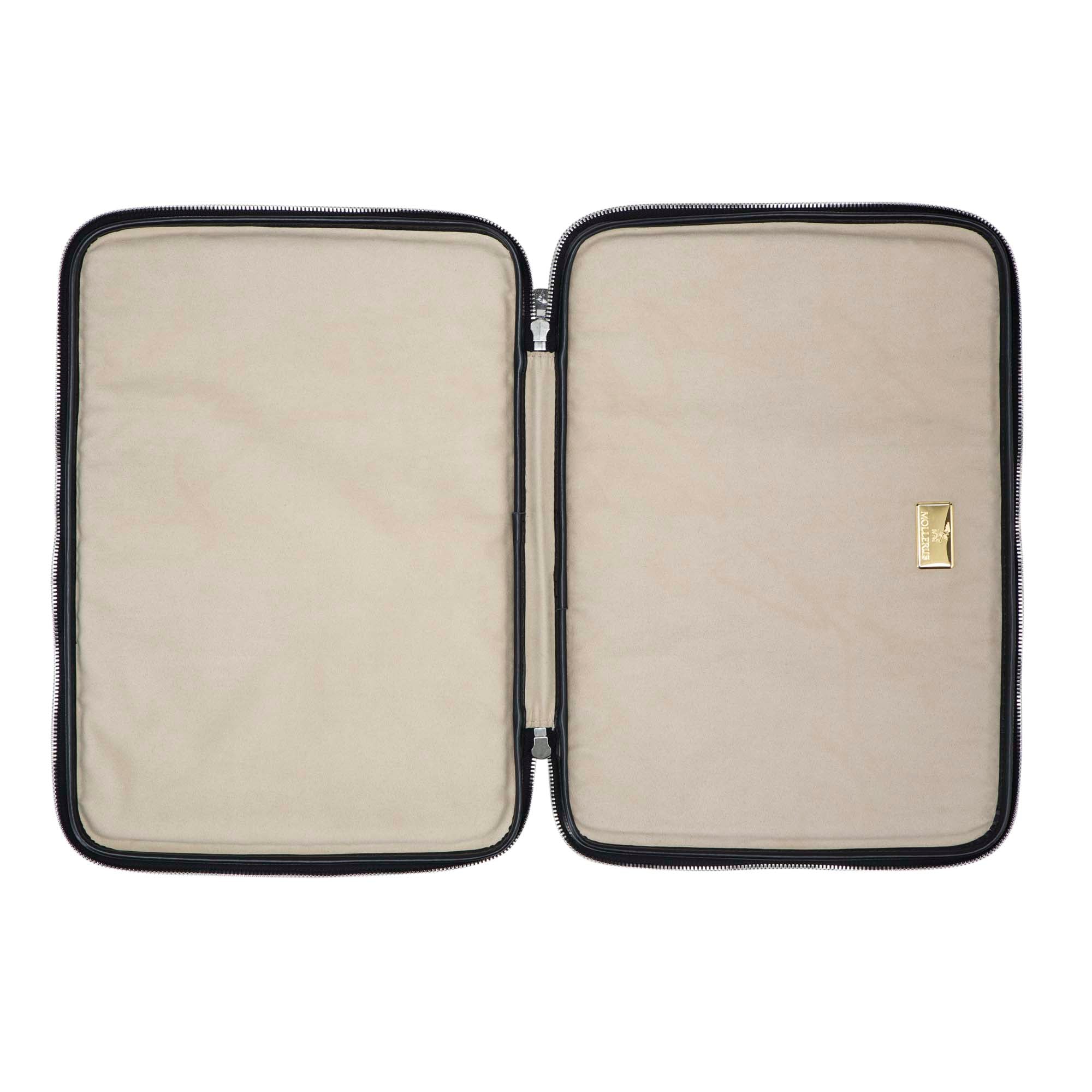 ROETI | Sac pour ordinateur portable noir/argenté