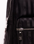 GLARUS | Rucksack classic schwarz/silber details