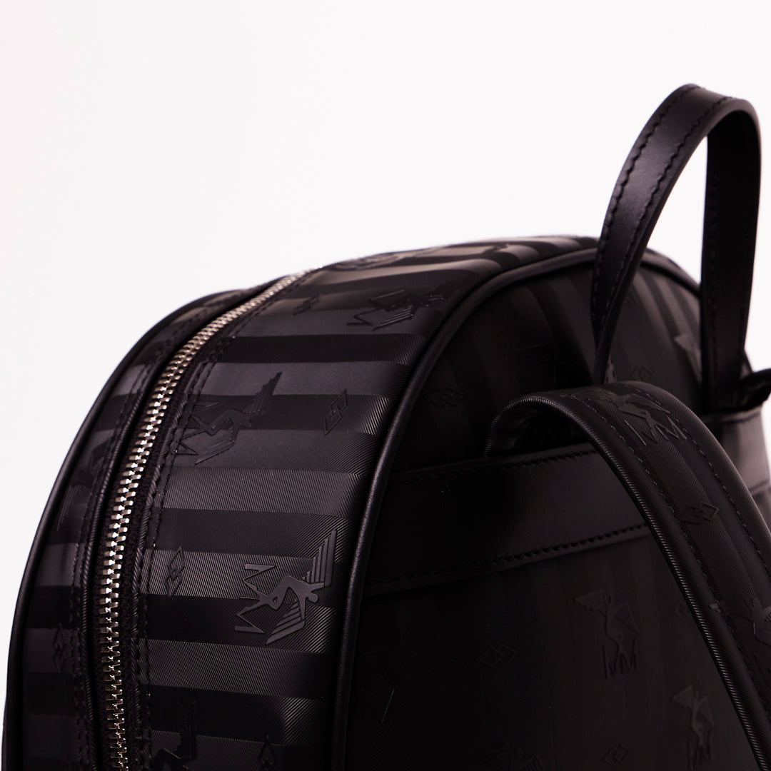 GLARUS | Sac à dos noir/argenté
