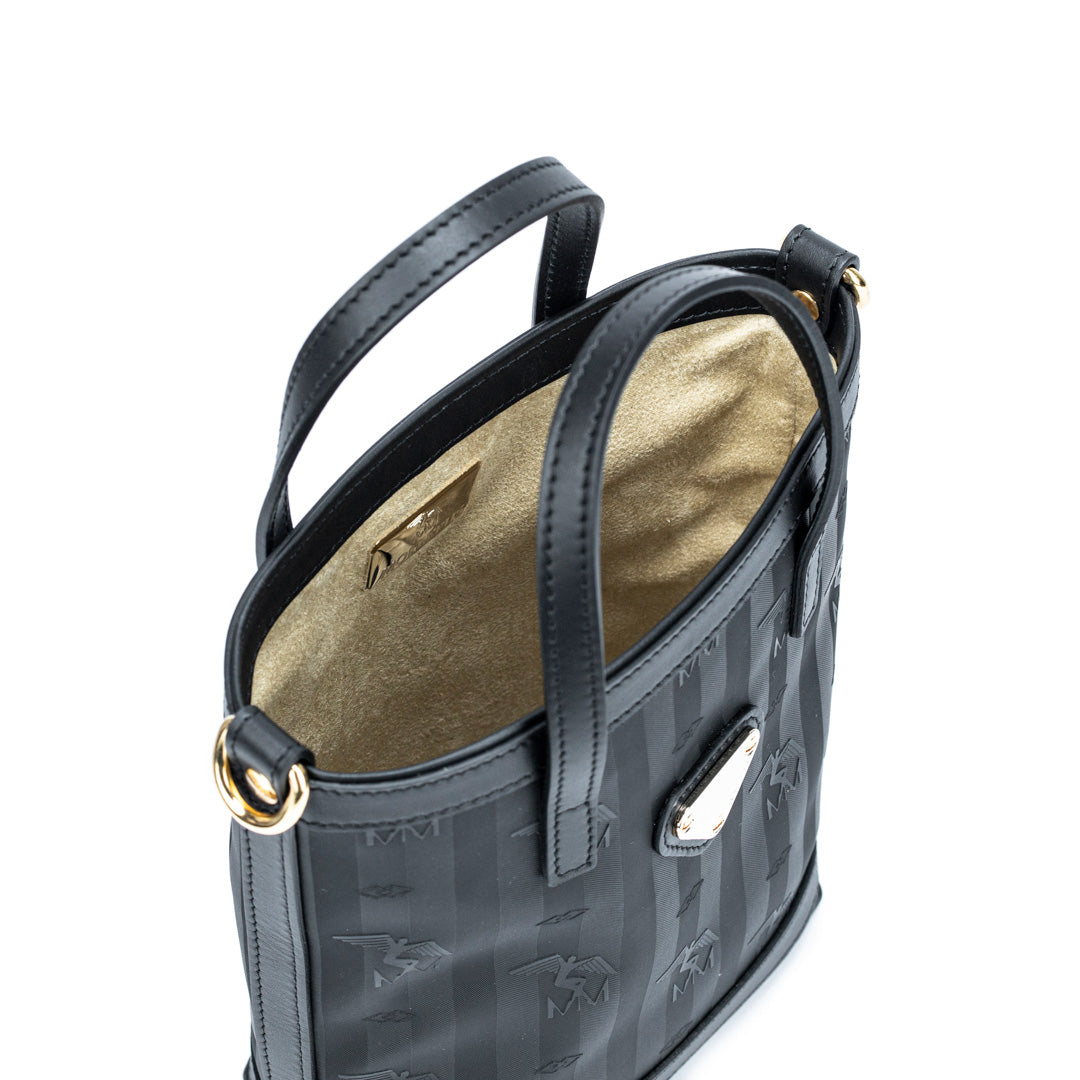 POMY | Shopper noir/or