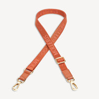 ARIEL | Schulterriemen sahara braun/gold