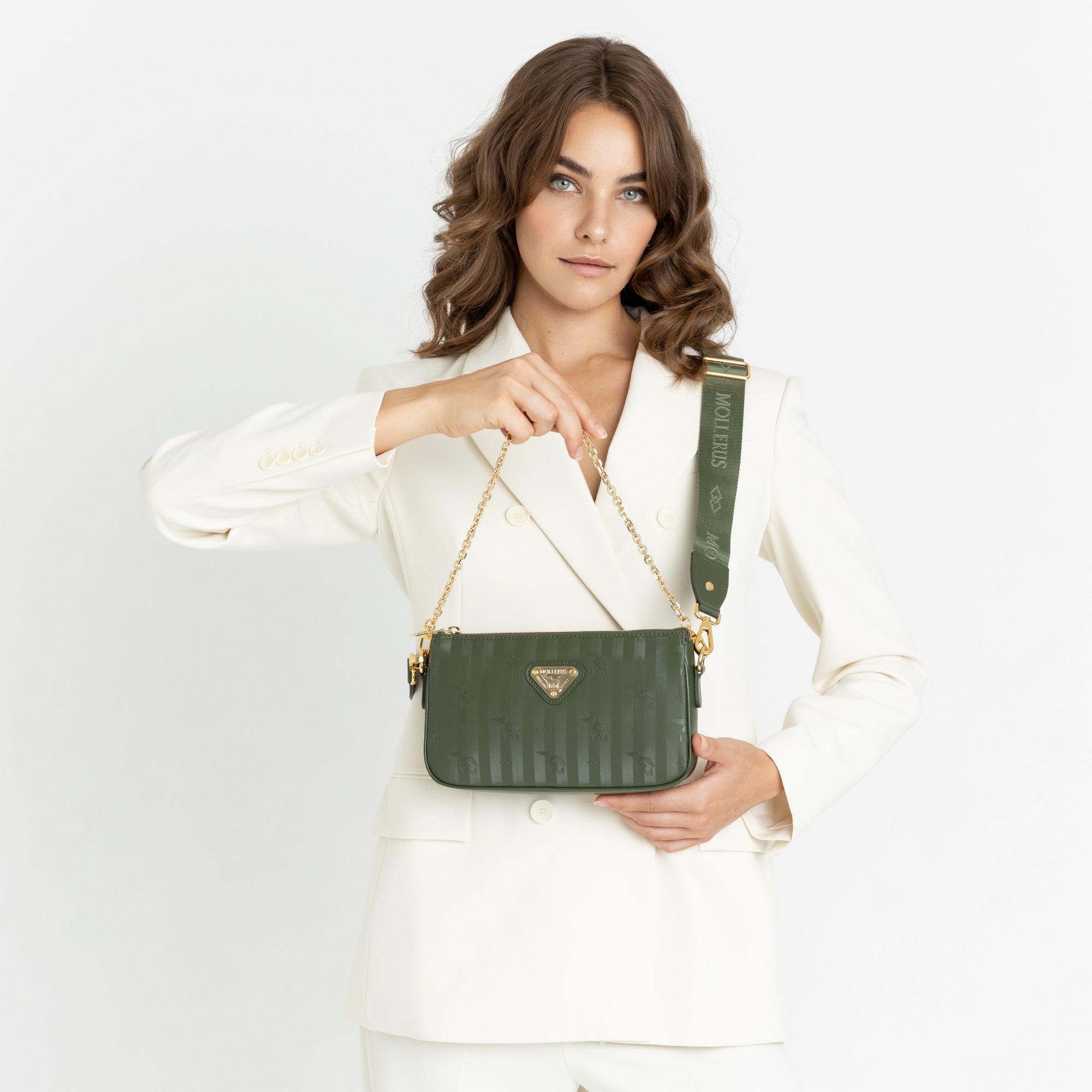 N: Olive grün / gold