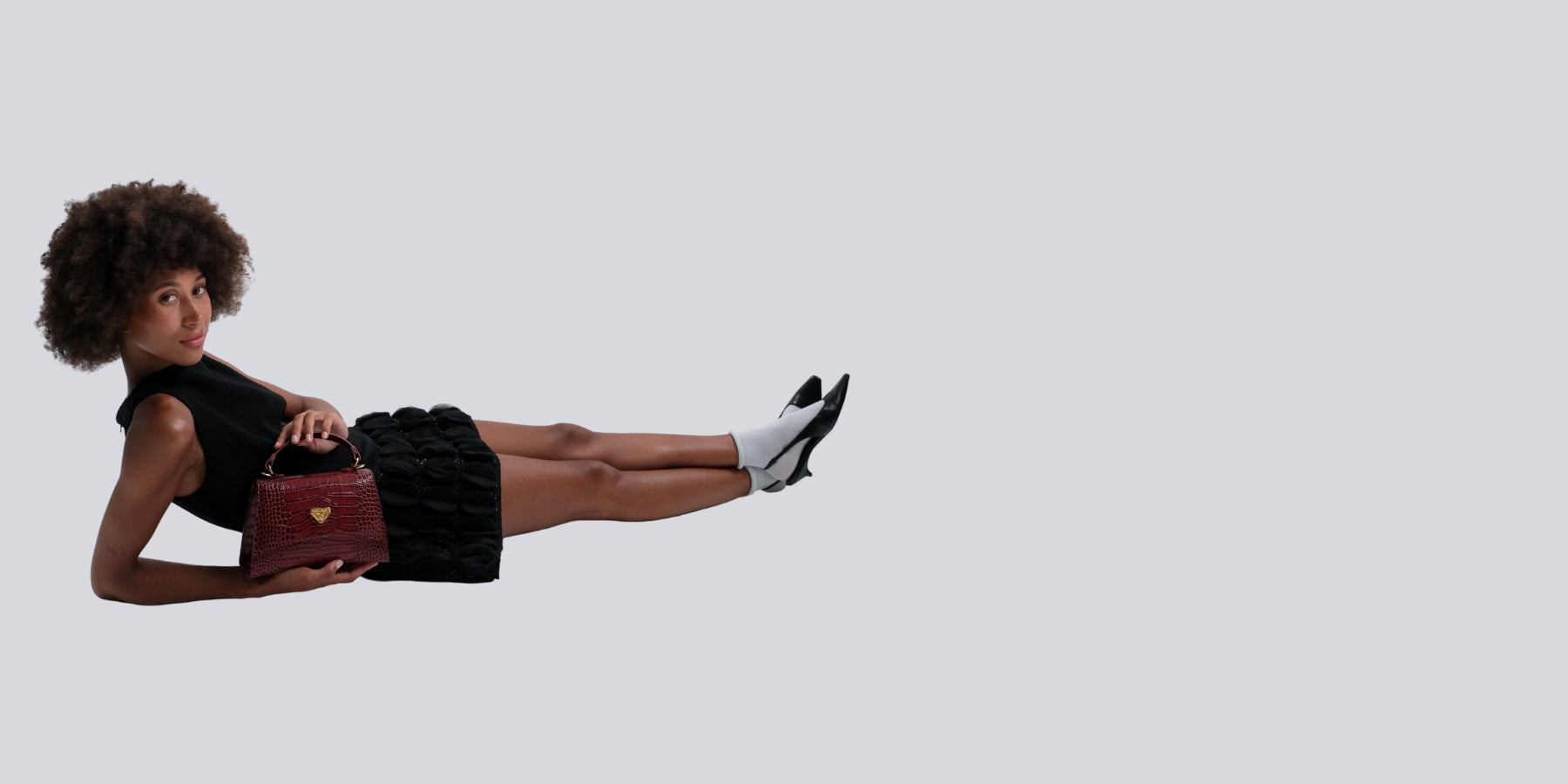 Kollektion Leder in Croco-Optik