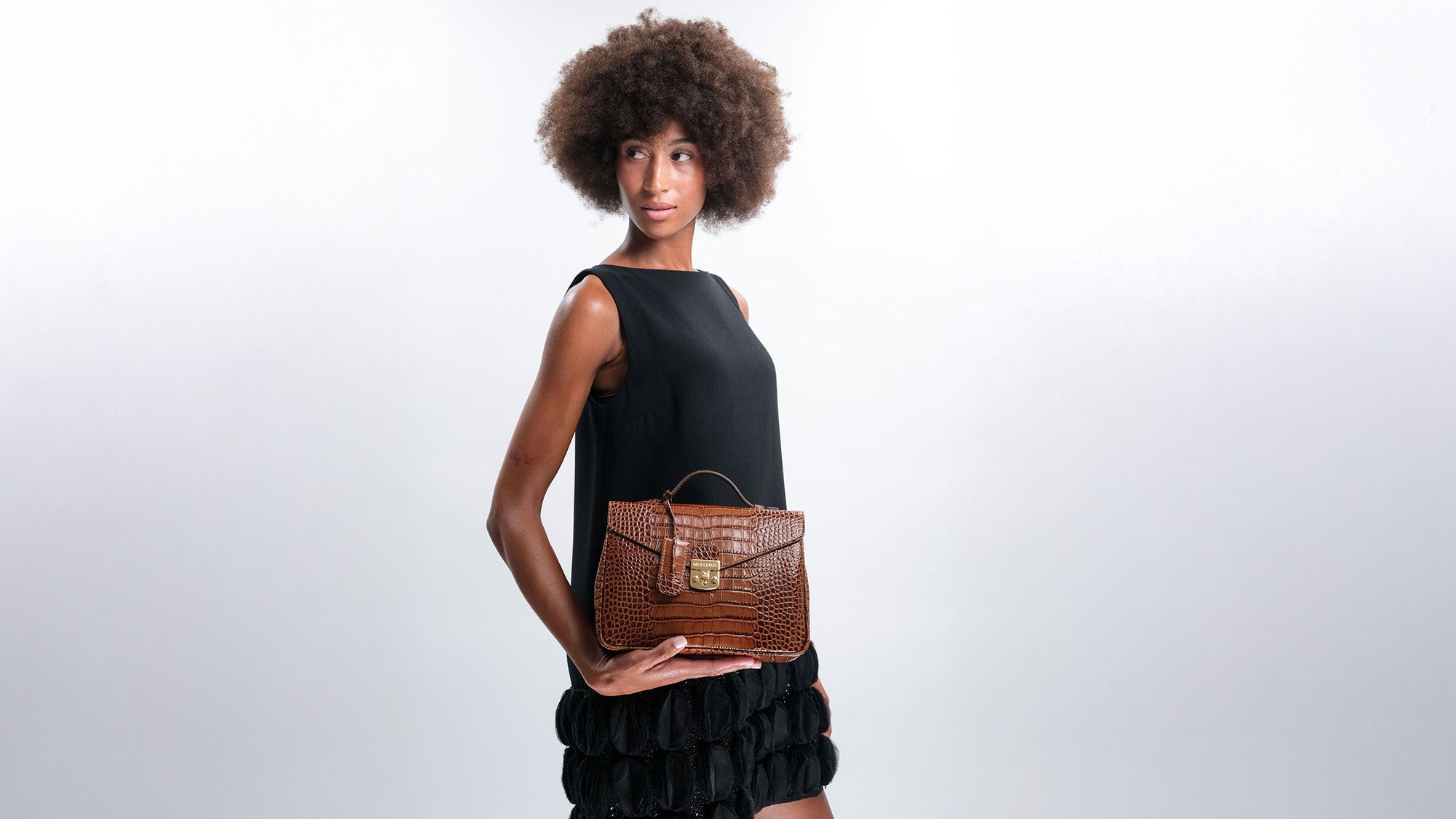 Mimi's Limited Croco Honey Braun