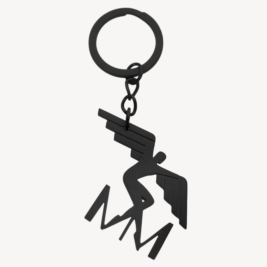 KEY IKARUS | Schlüsselanhänger schwarz