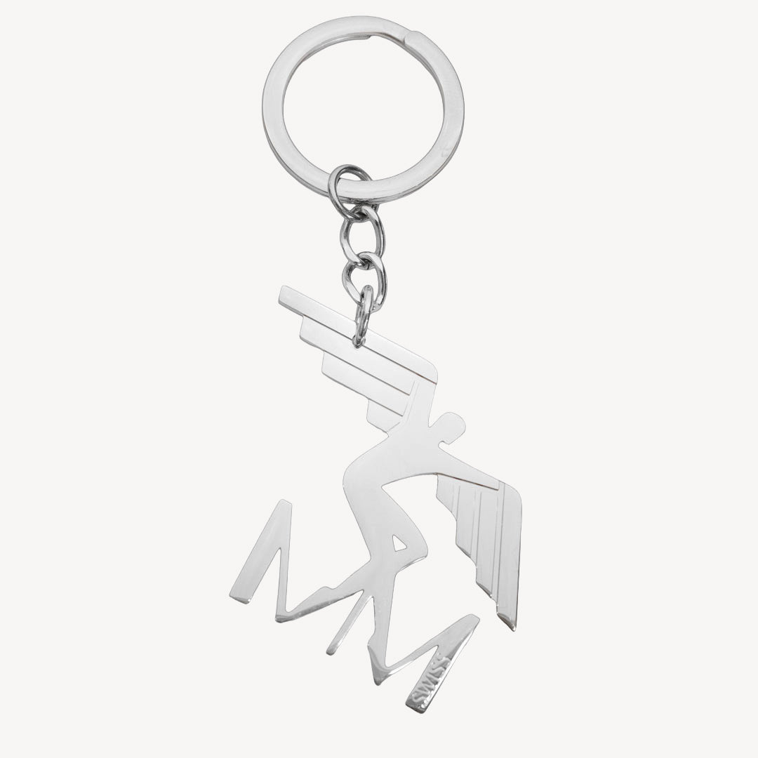 KEY IKARUS | Schlüsselanhänger silber