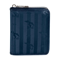 NIEDERHORN | Portafoglio deep blu/argento