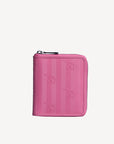 NIEDERHORN | Portemonnaie bubble pink/silber - frontal