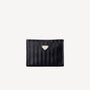 BASODINO | Necessaire classic schwarz/gold - front
