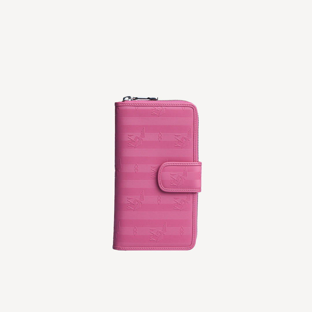 MATTERHORN | Portemonnaie bubble pink/silber - frontal
