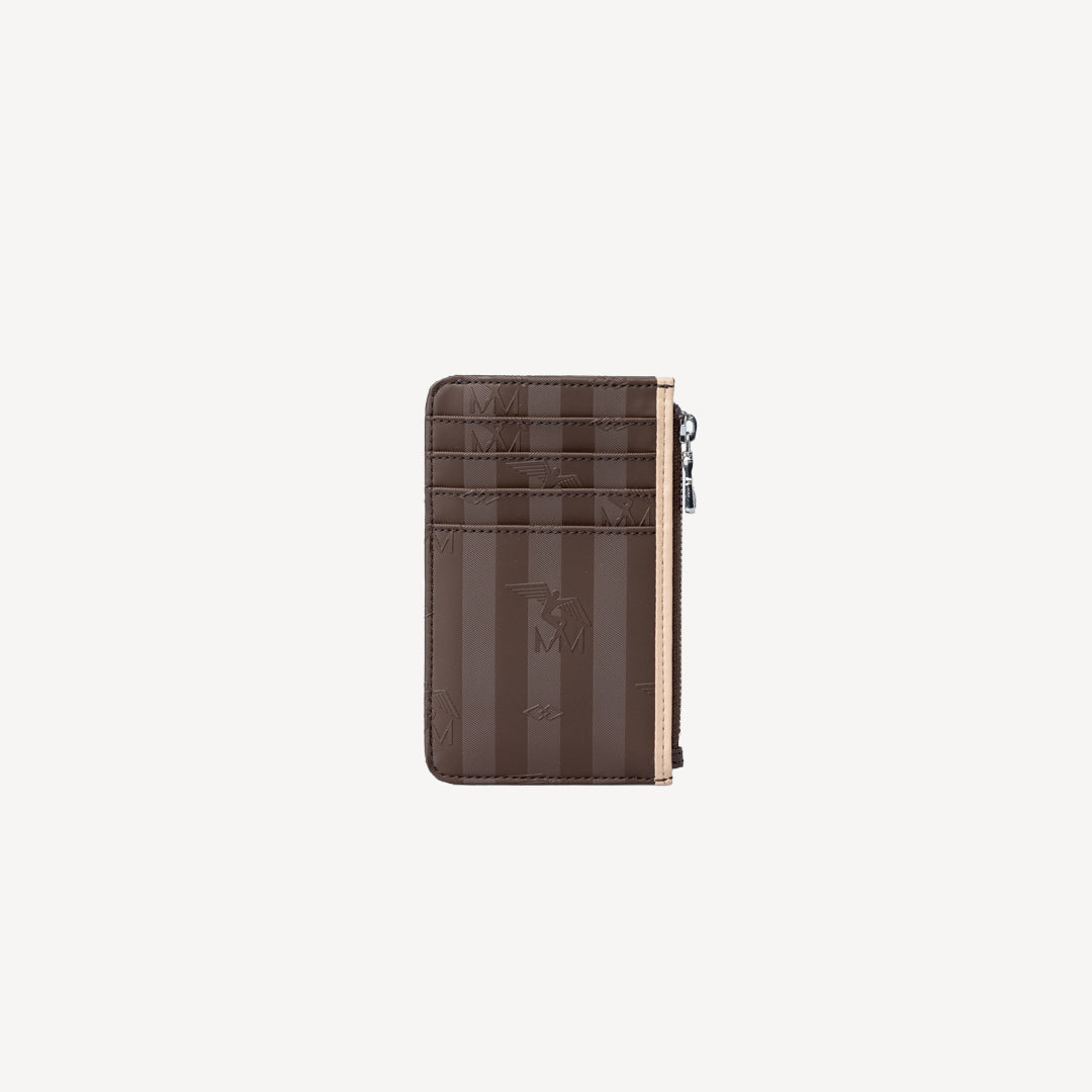 GY | Umhängetasche terra braun/honey/silber - front