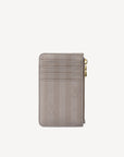 GY | Portemonnaie taupe grau/gold - frontal