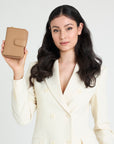 SAENTIS | Portemonnaie cappuccino beige/gold- on body