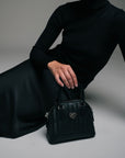 OETWIL | Sac à main classique noir/argent