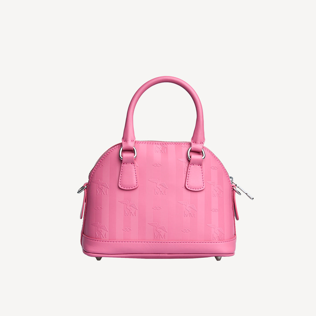 OETWIL | Umhängetasche bubble pink/silber - von hinten