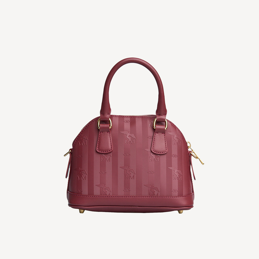 OETWIL | Handtasche antique rot/gold - hinten