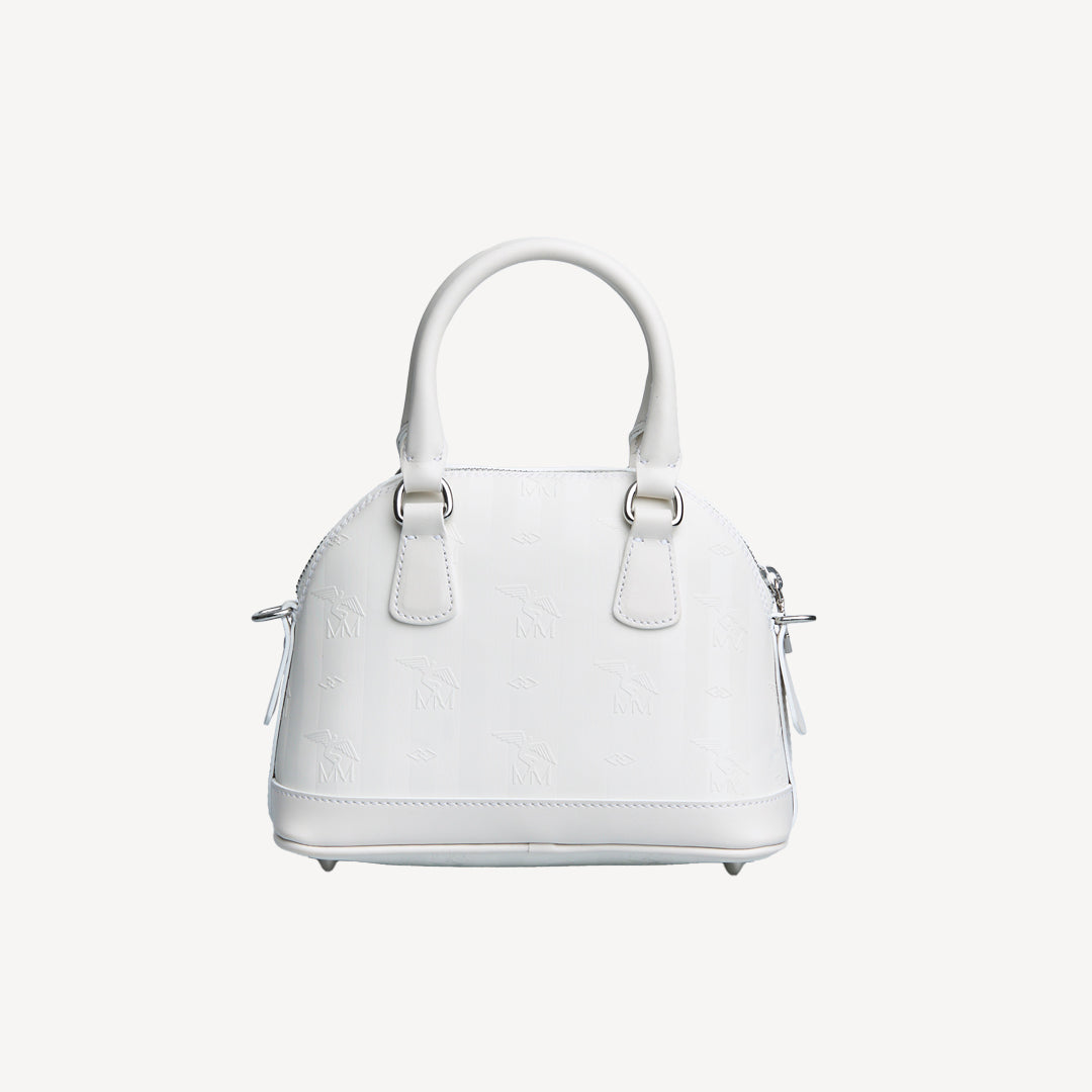 OETWIL | Handtasche snow white/silber - VON HINTEN