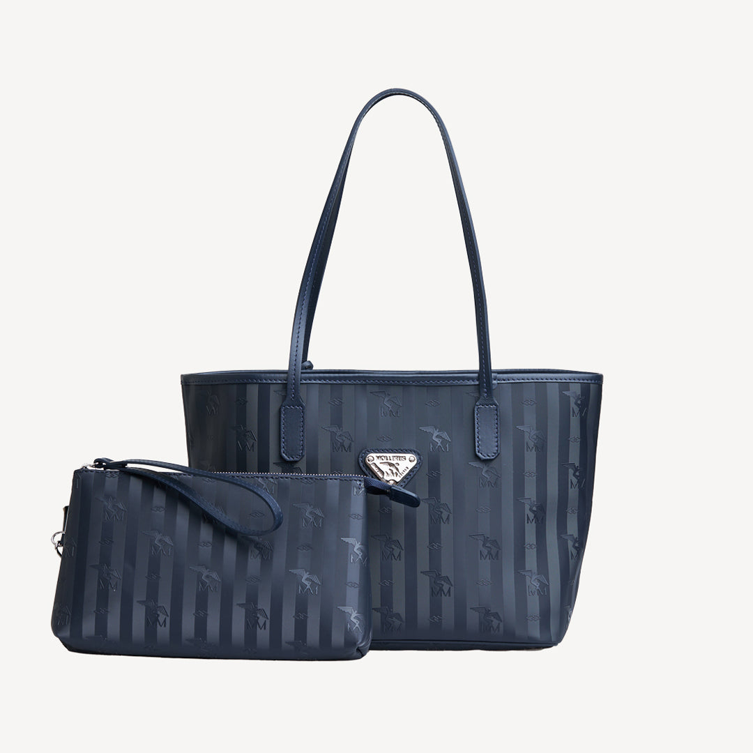 GENF | Shopper space blau/silber - frontal