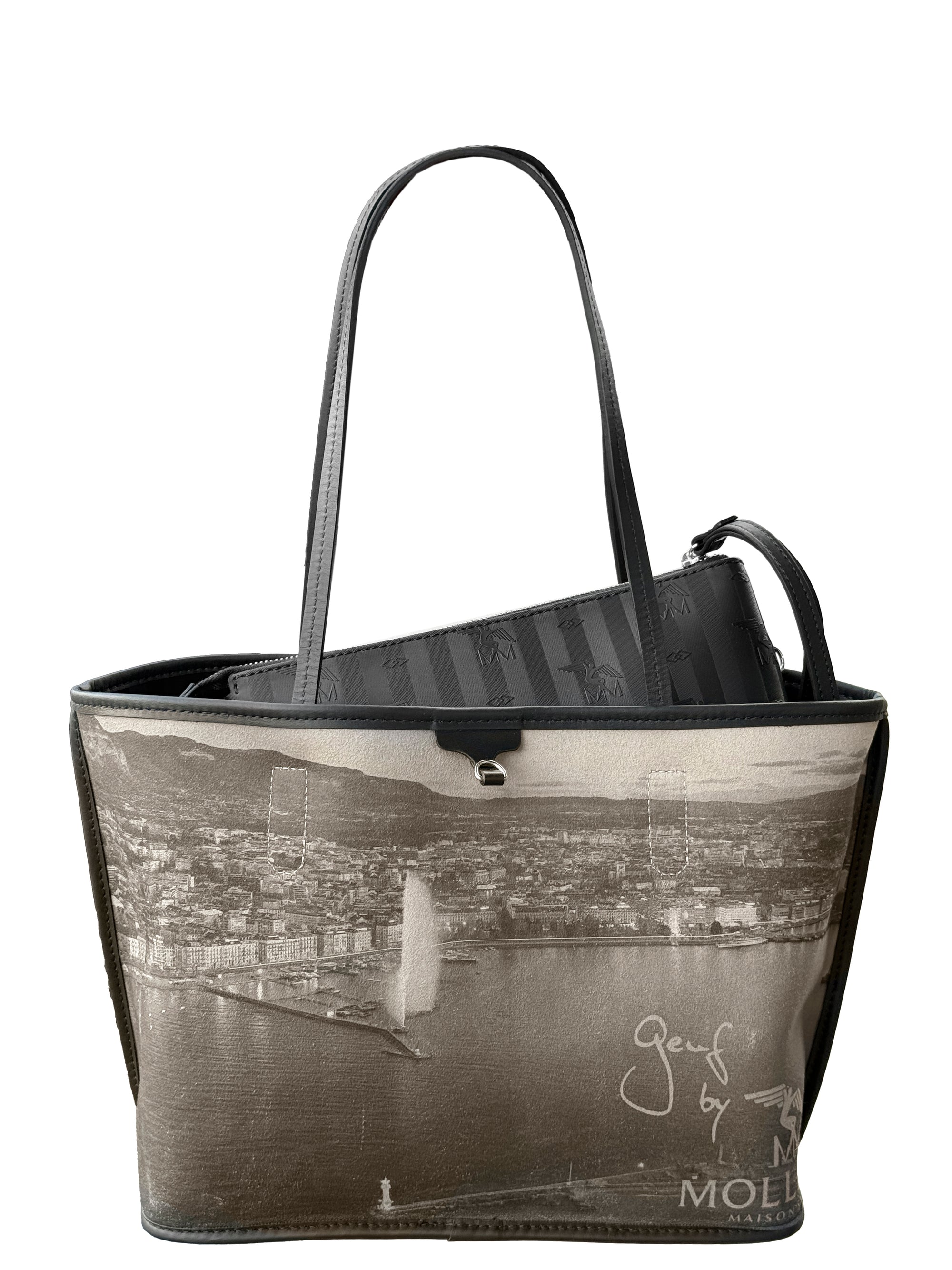 Genf Cityshopper classic schwarz gold