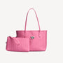 GENF | Shopper bubble rosa/argento - FRONTALE
