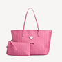 BERN | Shopper bubble pink/silber - FRONTAL
