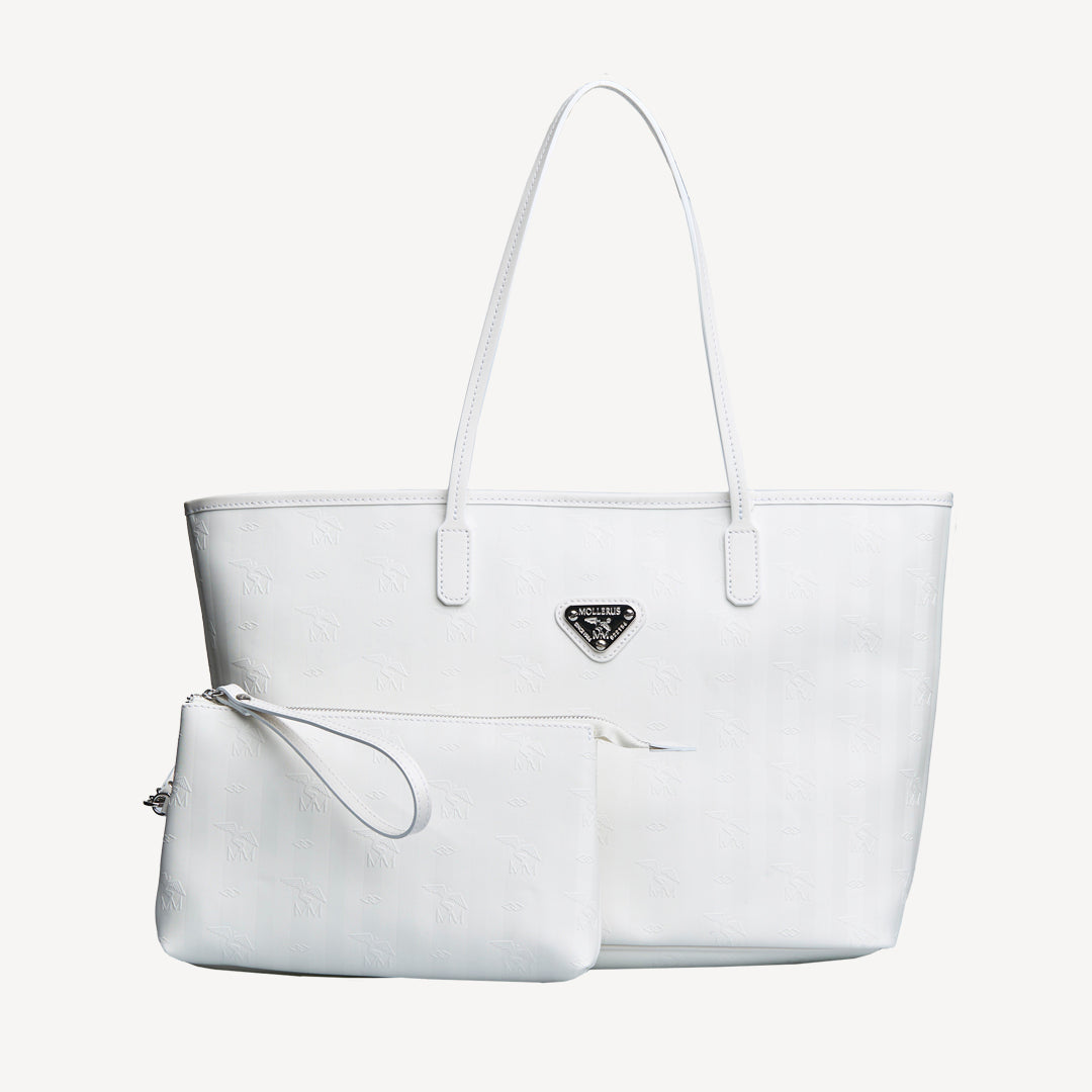 BERN | Shopper snow weiss/silber - frontal
