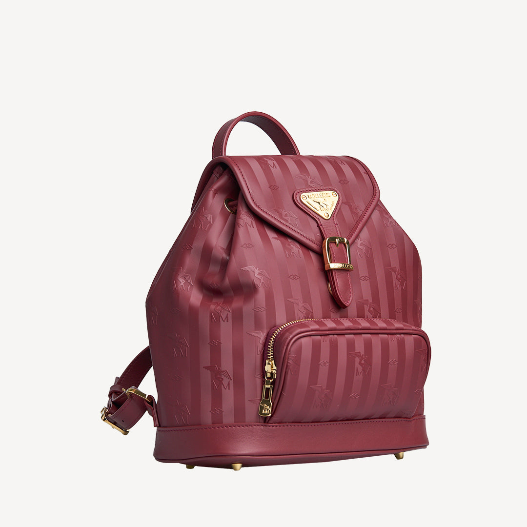 BRUGG | Rucksack antik rot/gold