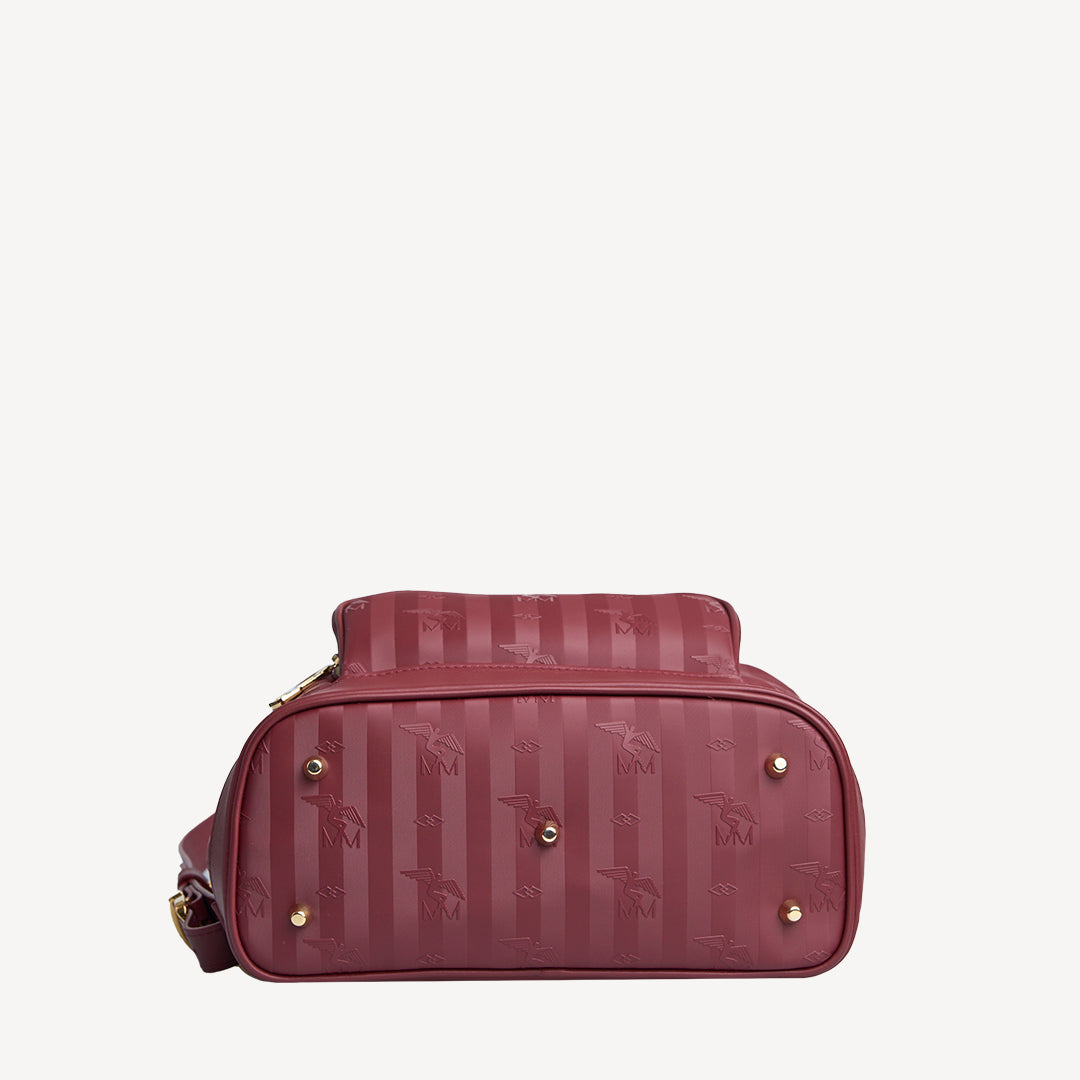 BRUGG | Rucksack antik rot/gold