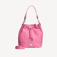SION | Pouch bag bubble pink/silver