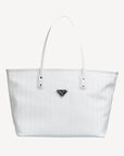 WINTERTHUR | Shopper mit Reissverschluss snow weiss/silber - frontal