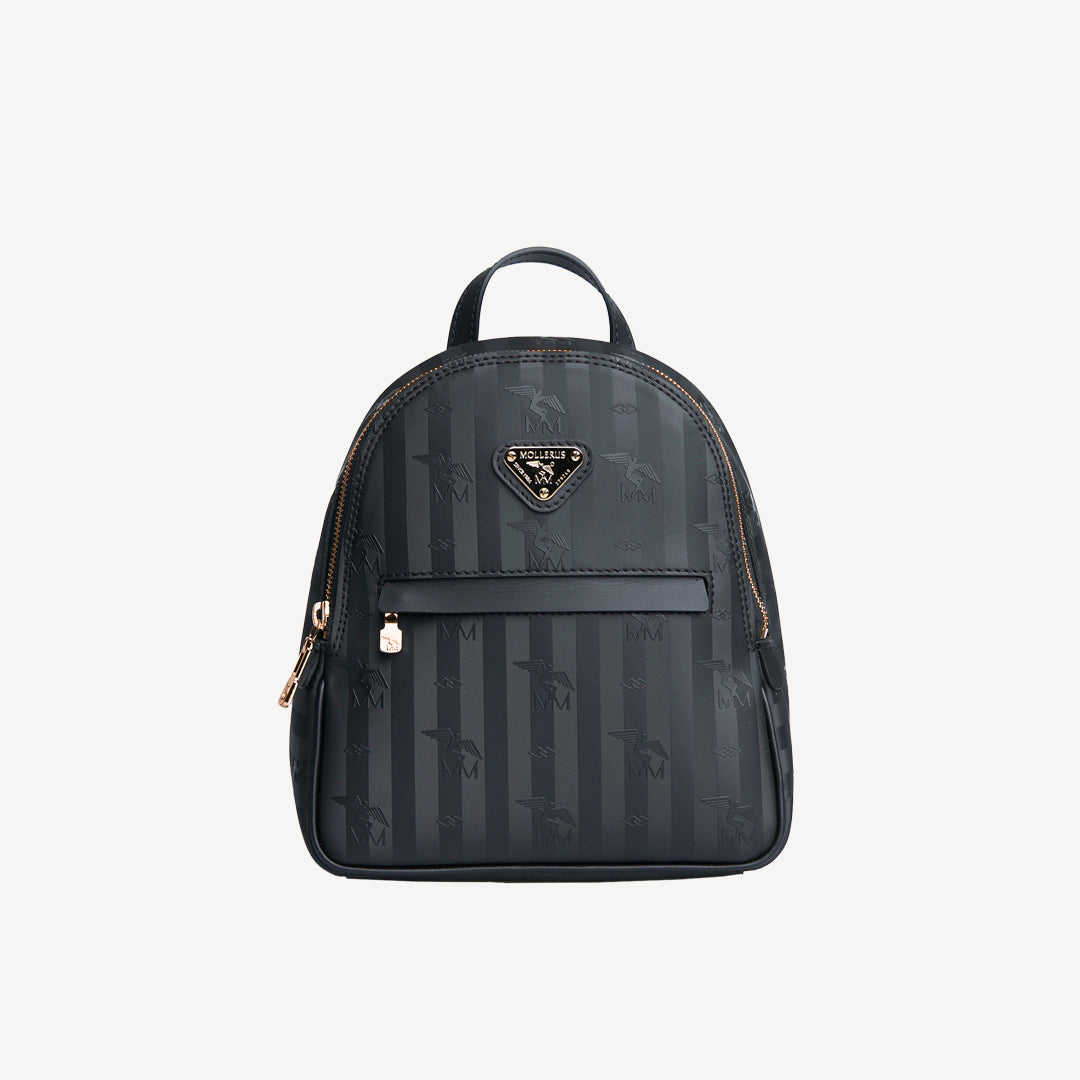 MOLLIS | Rucksack classic schwarz/gold
