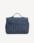 MARLY | Umhängetasche space blau/silber - VON HINTEN