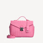 MARLY | Umhängetasche bubble pink/silber - FRONTAL