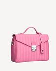 MARLY | Umhängetasche bubble pink/silber - seitlich