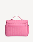 MARLY | Umhängetasche bubble pink/silber - von hinten