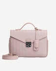 MARLY | Umhängetasche soft rosé/silber - FRONTAL