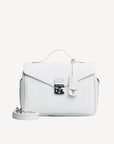 MARLY | Umhängetasche snow white/silber - FRONTAL