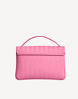 SIGNAU | Umhängetasche bubble pink/silber -  von hinten
