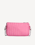 ZELL | Umhängetasche bubble pink/silber - von hinten