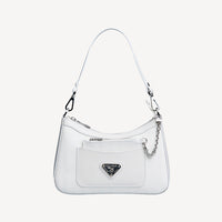 CASTIEL | Shoulder bag snow white/silver