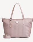 GISWIL | Shopper soft rosé/silber - FRONTAL