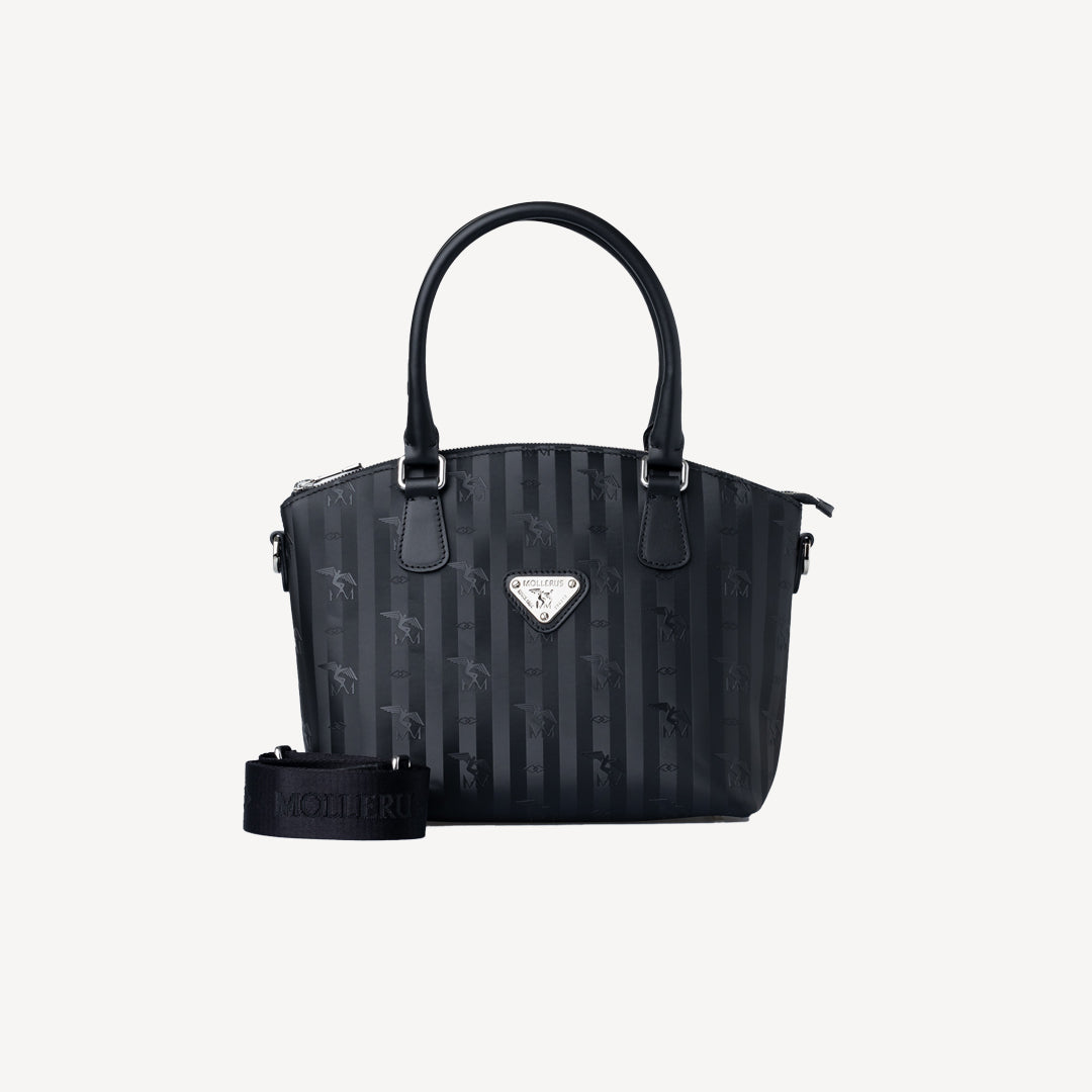 HOTTWIL | Borsa a mano classic nero/argento - frontale