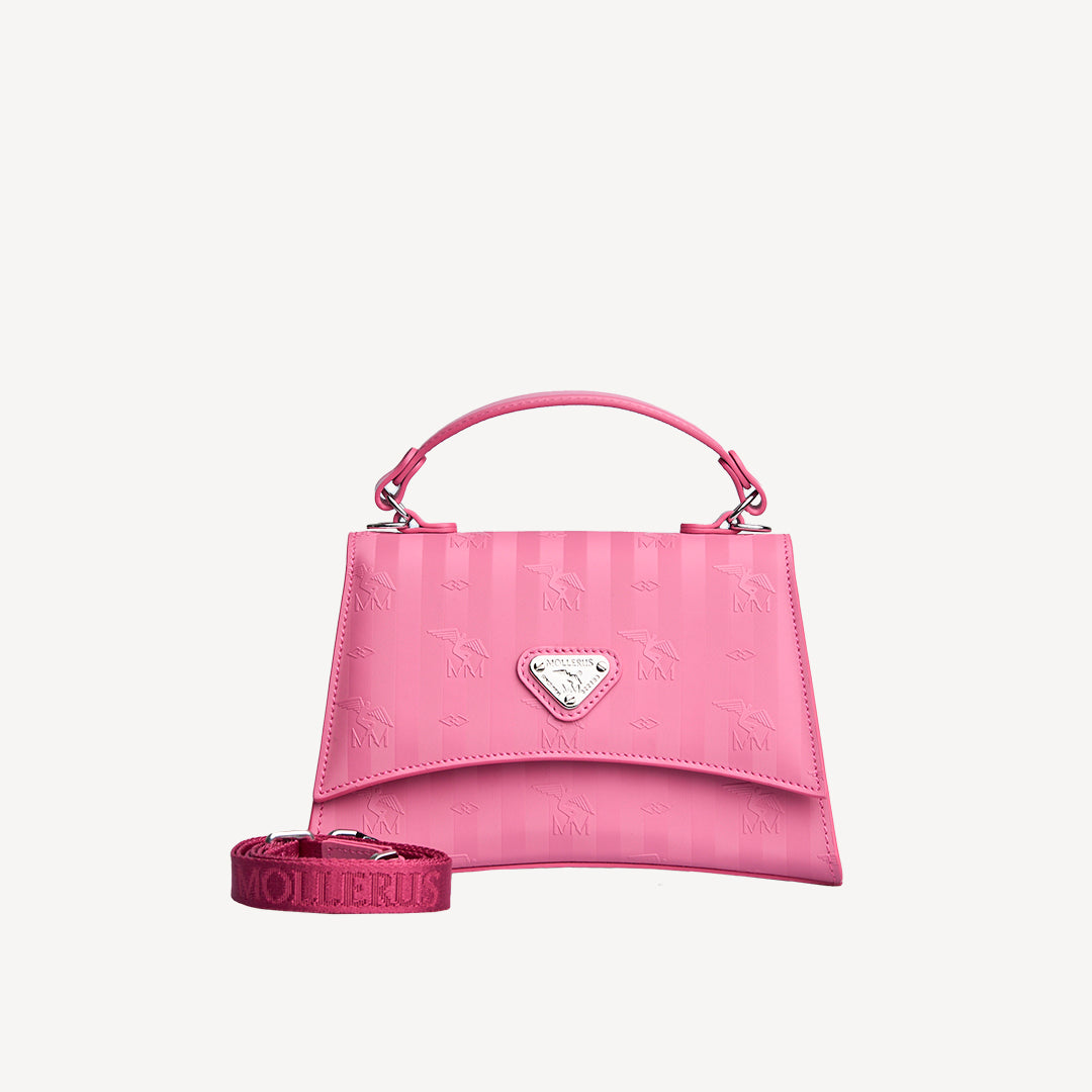 ROMONT | Umhängetasche bubble pink/silber - FRONTAL