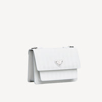 URSY | Shoulder bag snow white/silver