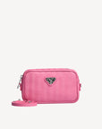 RIVAZ | Umhängetasche bubble pink/silber - FRONTAL