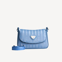 PIZY | Shoulder bag metallic silver/sky
