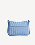 PIZY | Umhängetasche metallic silber/sky - von hinten
