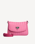 PIZY | Umhängetasche bubble pink/silber - FRONTAL