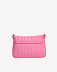 PIZY | Umhängetasche bubble pink/silber - von hinten