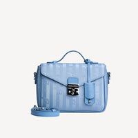 MEYRIN | Shoulder bag metallic silver/sky